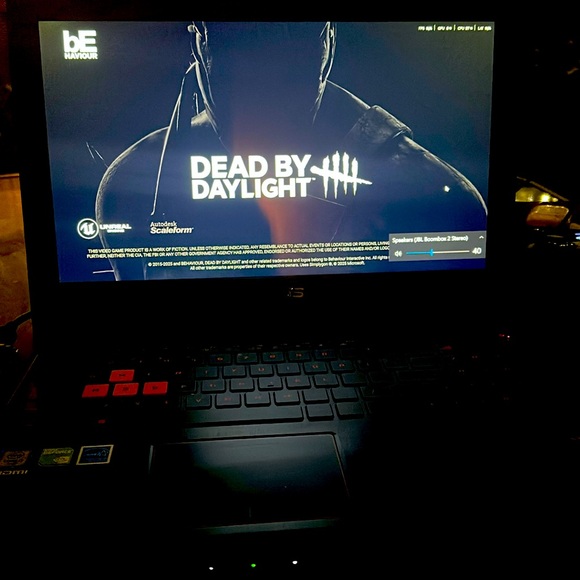 ASUS Gaming Laptop - Black with Red Accents *needs new Battery *